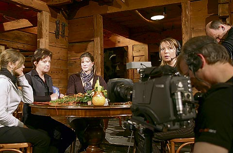 Aufzeichnung der Sendung im AlpenRock House